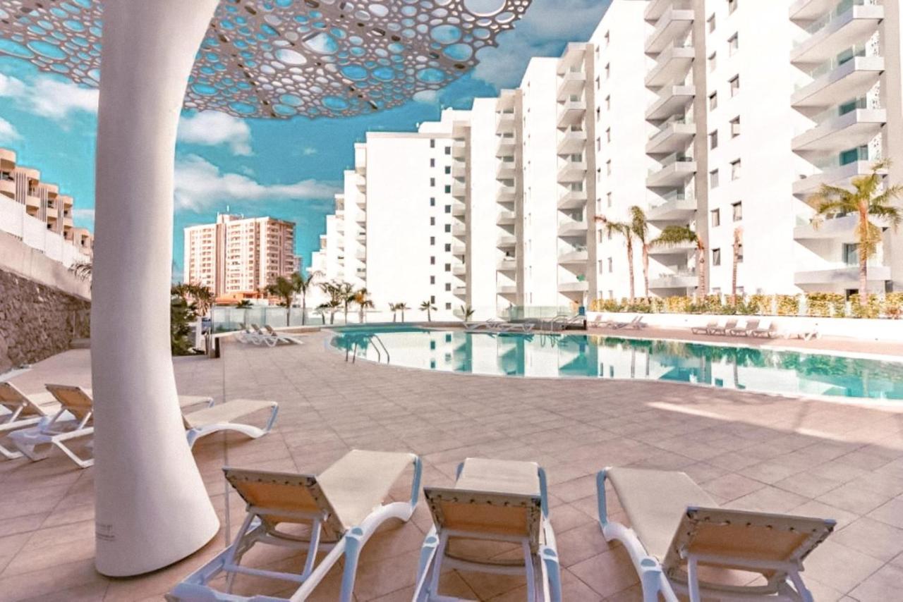 Апартаменты Ocean Garden, Ac, Sun Terrace, Heated Pool, Parking, Pp901 Адехе Экстерьер фото